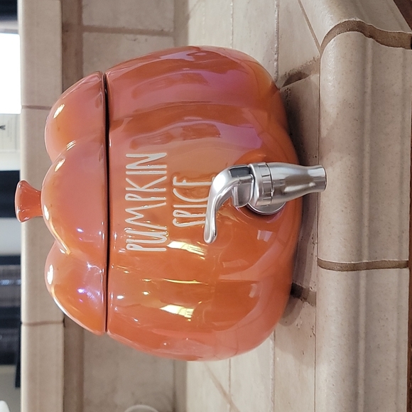Rae Dunn Pumpkin Spice Beverage Dispenser๐๐๐๐ - Picture 2 of 12